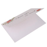 Max 6 Pieces Creative Envelope Thank You Greeting Cards Tanksgiving Day Gifts G
