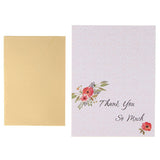 Max 6 Pieces Creative Envelope Thank You Greeting Cards Tanksgiving Day Gifts G