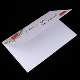 Max 6 Pieces Creative Envelope Thank You Greeting Cards Tanksgiving Day Gifts G