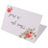 Max 6 Pieces Creative Envelope Thank You Greeting Cards Tanksgiving Day Gifts G