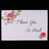 Max 6 Pieces Creative Envelope Thank You Greeting Cards Tanksgiving Day Gifts G