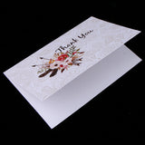 6 Pieces Creative Envelope Thank You Greeting Cards Tanksgiving Day Gifts I
