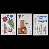 3D Cards Pop Up Christmas Card Holiday Card DIY Crafts Christmas dinner