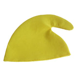 Maxbell Unisex Adult Kids Christmas Elf Hat Cloth Cap Xmas Holiday Costume Yellow