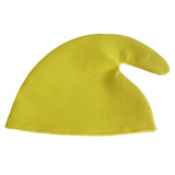 Maxbell Unisex Adult Kids Christmas Elf Hat Cloth Cap Xmas Holiday Costume Yellow