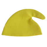 Maxbell Unisex Adult Kids Christmas Elf Hat Cloth Cap Xmas Holiday Costume Yellow