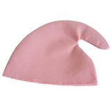 Maxbell Unisex Adult Kids Christmas Elf Hat Cloth Cap Xmas Holiday Costume Pink