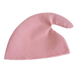 Maxbell Unisex Adult Kids Christmas Elf Hat Cloth Cap Xmas Holiday Costume Pink