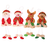 Maxbell Christmas Hanging Wall Ornaments Cloth Doll Pendant Party Decoration Elk