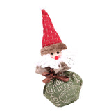 Christmas Burlap Drawstring Gift Bag Apple Bag Christmas Party Favor Santa