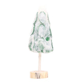 Christmas Holiday Felt Xmas Tree Desktop Table Ornaments C 7 x 7 x 23cm