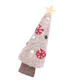 Maxbell Christmas Holiday Felt Xmas Tree Desktop Table Ornaments D  8 x 8 x 21cm