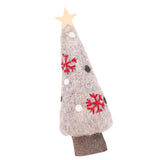 Maxbell Christmas Holiday Felt Xmas Tree Desktop Table Ornaments D  8 x 8 x 21cm