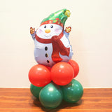 Balloon Column Base Birthday Christmas Party Decoration Snowman 85cm