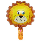 Cute Cartoon Animal Head Balloon Foil balloon for Kid Birthday Party Lion