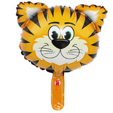 Cute Cartoon Animal Head Balloon Foil balloon for Kid Birthday Party Tiger