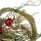 Maxbell Christmas Bell Cluster Door Hanger Door Hanging Pendant Xmas Decor  Gold