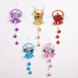 Maxbell Christmas Bell Cluster Door Hanger Door Hanging Pendant Xmas Decor  Gold