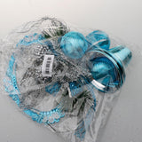 Maxbell Christmas Bell Cluster Door Hanger Door Hanging Pendant Xmas Decor  Blue