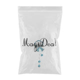 Maxbell Christmas Bell Cluster Door Hanger Door Hanging Pendant Xmas Decor  Blue