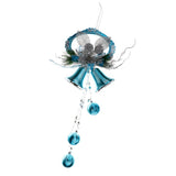 Maxbell Christmas Bell Cluster Door Hanger Door Hanging Pendant Xmas Decor  Blue