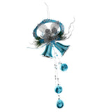 Maxbell Christmas Bell Cluster Door Hanger Door Hanging Pendant Xmas Decor  Blue