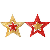 Maxbell Twinkle Star Hanging Decor for Wedding Holiday Party Birthday Christmas Gold