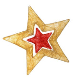 Maxbell Twinkle Star Hanging Decor for Wedding Holiday Party Birthday Christmas Gold