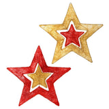 Maxbell Twinkle Star Hanging Decor for Wedding Holiday Party Birthday Christmas Gold