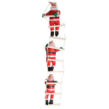 Santa Doll Climbing on Rope Ladder Christmas Tree Hanging Decoration 3 Santa