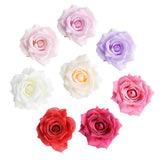 Max 10pcs Artificial Silk Rose Flower Heads Wedding Party Decoration Mixed