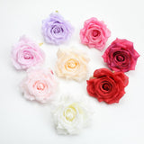 Max 10pcs Artificial Silk Rose Flower Heads Wedding Party Decoration Mixed