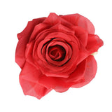Max 10pcs Artificial Silk Rose Flower Heads Wedding Party Decoration Red