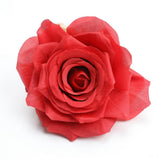 Max 10pcs Artificial Silk Rose Flower Heads Wedding Party Decoration Red