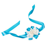 Max Bride Wrist Flowers Corsage Bracelet Hand Flower Wedding Costume Sky Blue