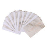 Maxbell 10pcs Marble Greeting Cards Invitations with Envelopes especially for you