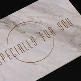 Maxbell 10pcs Marble Greeting Cards Invitations with Envelopes especially for you