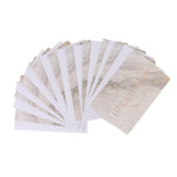 Maxbell 10pcs Marble Greeting Cards Invitations with Envelopes especially for you