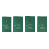 Maxbell Vintage Christmas Holiday Cards, Merry Christmas Greeting Card Boote