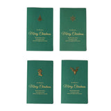 Maxbell Vintage Christmas Holiday Cards, Merry Christmas Greeting Card Boote
