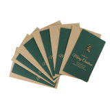 Maxbell Vintage Christmas Holiday Cards, Merry Christmas Greeting Card Boote