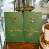 Maxbell Vintage Christmas Holiday Cards, Merry Christmas Greeting Card Boote
