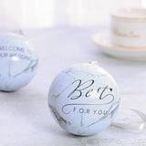 Max 5 Pieces Round Wedding Metal Candy Box Gift Box Wedding Party Favors C