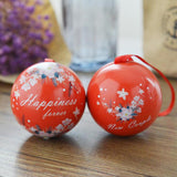 Max 5 Pieces Round Wedding Metal Candy Box Gift Box Wedding Party Favors D