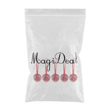 Max 5 Pieces Round Wedding Metal Candy Box Gift Box Wedding Party Favors D