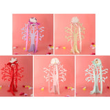 Max Wedding Candy Gift Box Hanging Tree Stand Table Centerpiece Decor DIY Purple