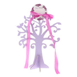 Max Wedding Candy Gift Box Hanging Tree Stand Table Centerpiece Decor DIY Purple