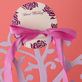 Max Wedding Candy Gift Box Hanging Tree Stand Table Centerpiece Decor DIY Purple