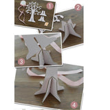 Max Wedding Candy Gift Box Hanging Tree Stand Table Centerpiece Decor DIY Pink