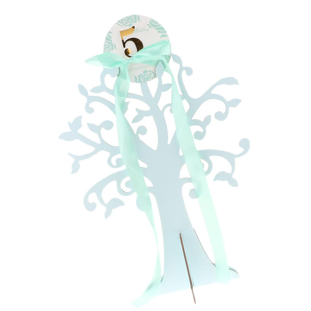 Max Wedding Candy Gift Box Hanging Tree Stand Table Centerpiece Decor DIY Blue